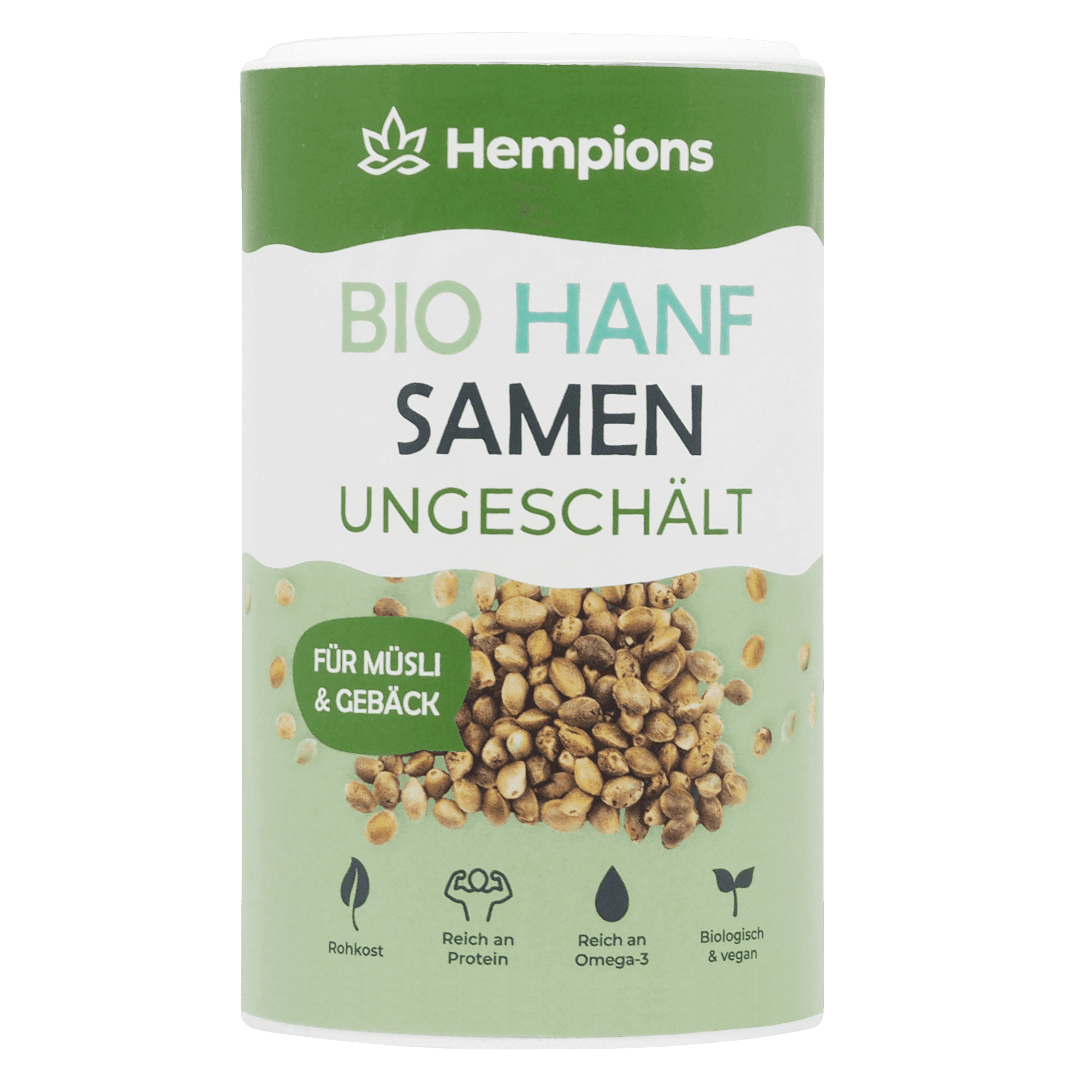 Jetzt ansehen Bio Hanfsamen ungeschält - 200g