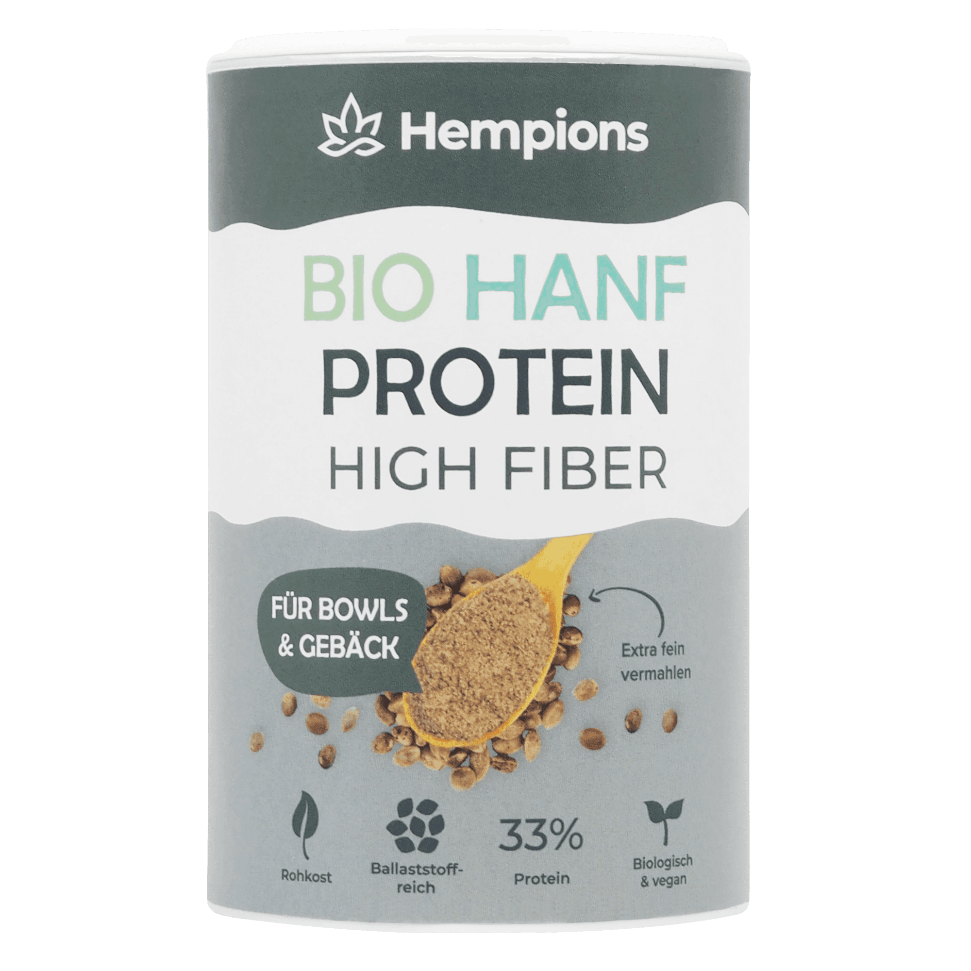 Jetzt ansehen Bio Hanfprotein High Fiber - 175g