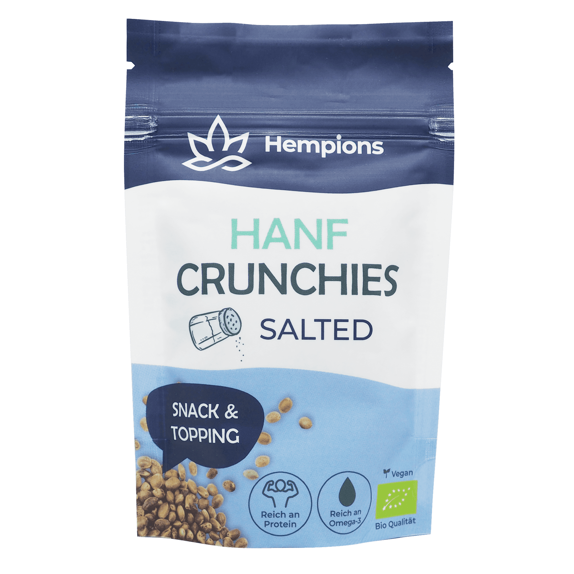 Bio Hanf Crunchies Salted - 50g