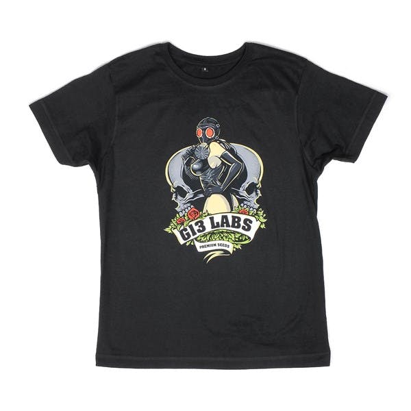 T-SHIRT - G13 LABS GAS MASK LADY