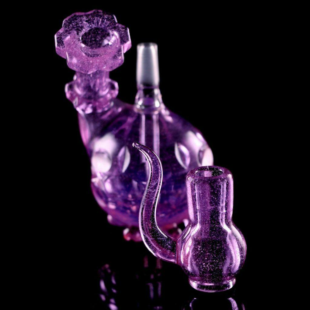 Badabing Glaswerk – Dabbing Rig Deep Cut Violet