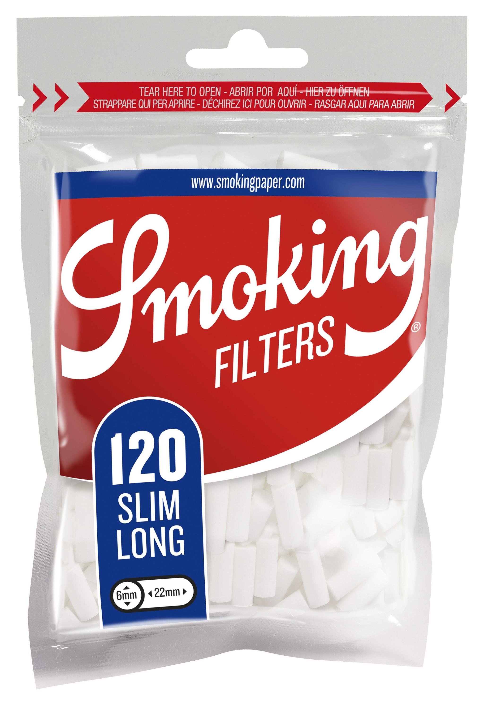 SMOKING CLASSIC SLIM LONG FILTERS 120