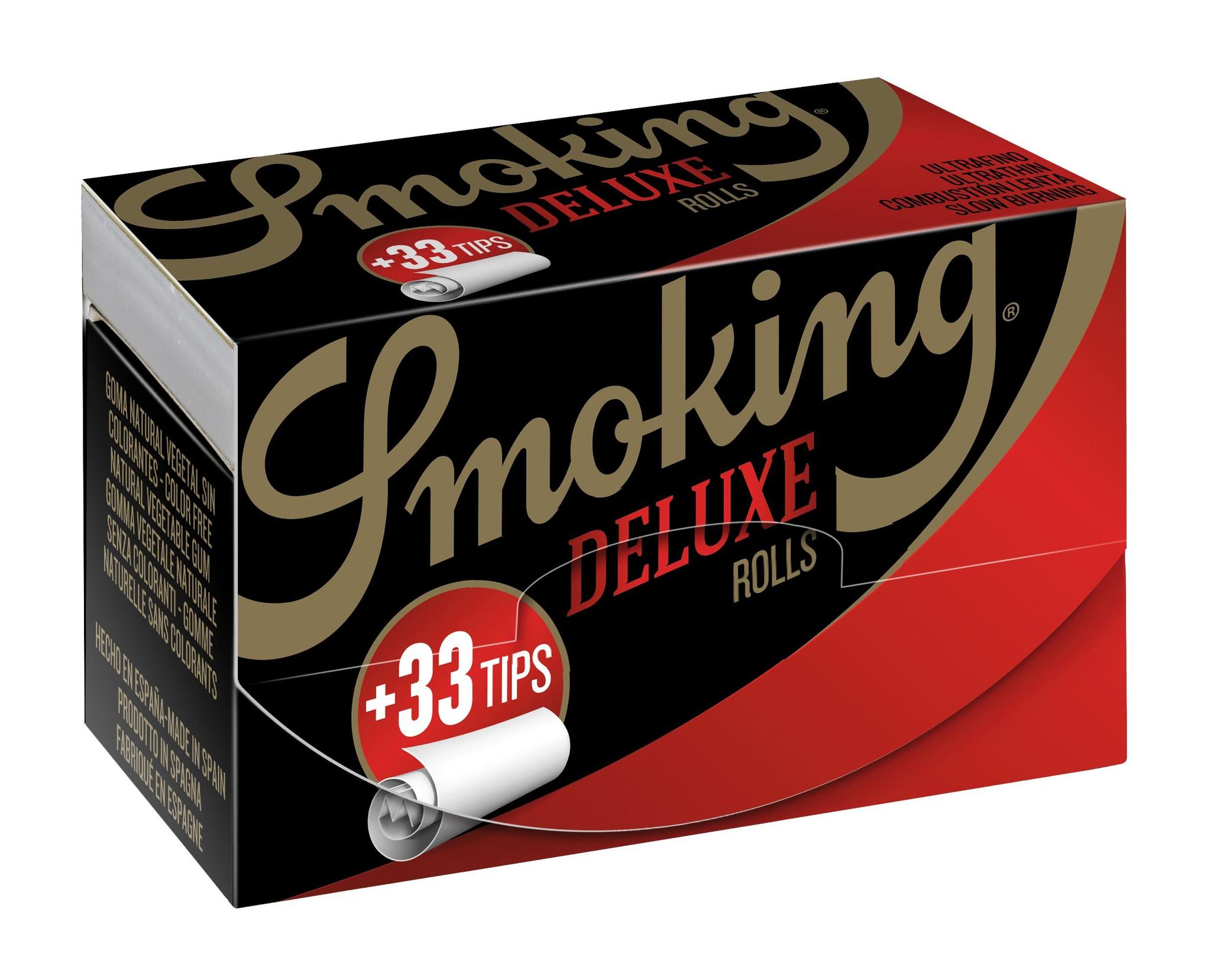 SMOKING DELUXE ROLL + TIPS