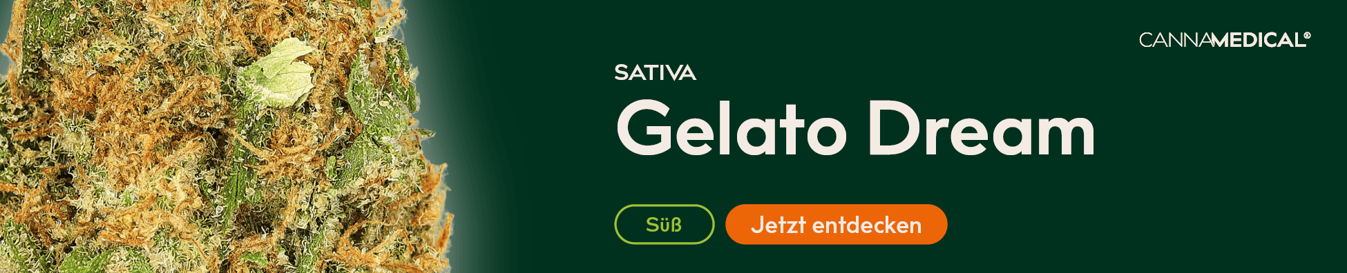 Cannamedical Gelato Dream strain