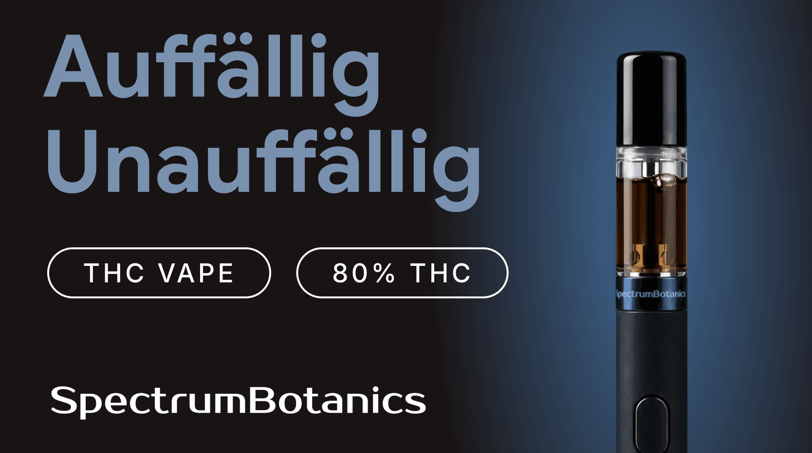 Spectrum Botanics medizinische Cannabis Vapes