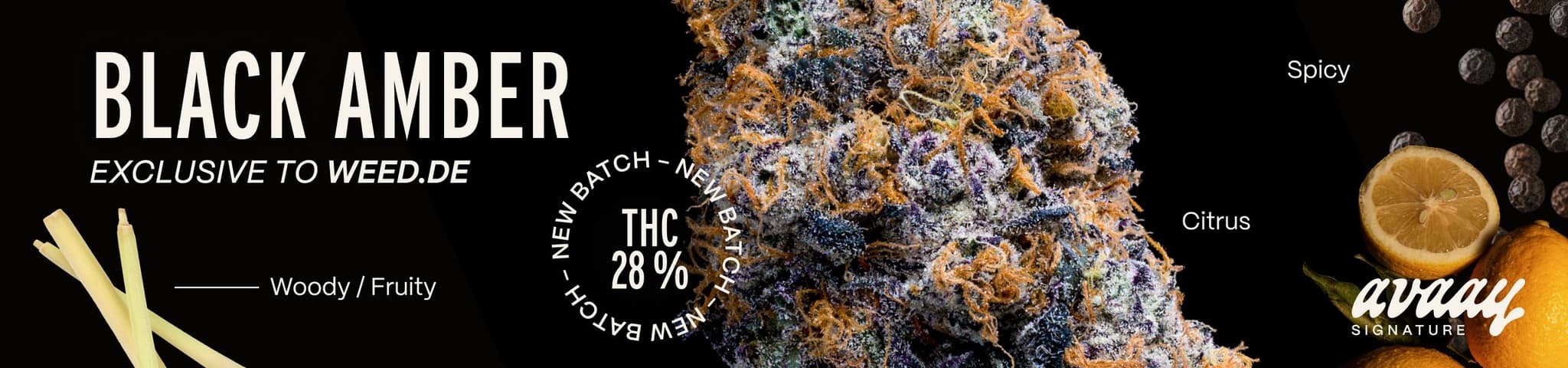 Black amber 28/1 avaay weed.de