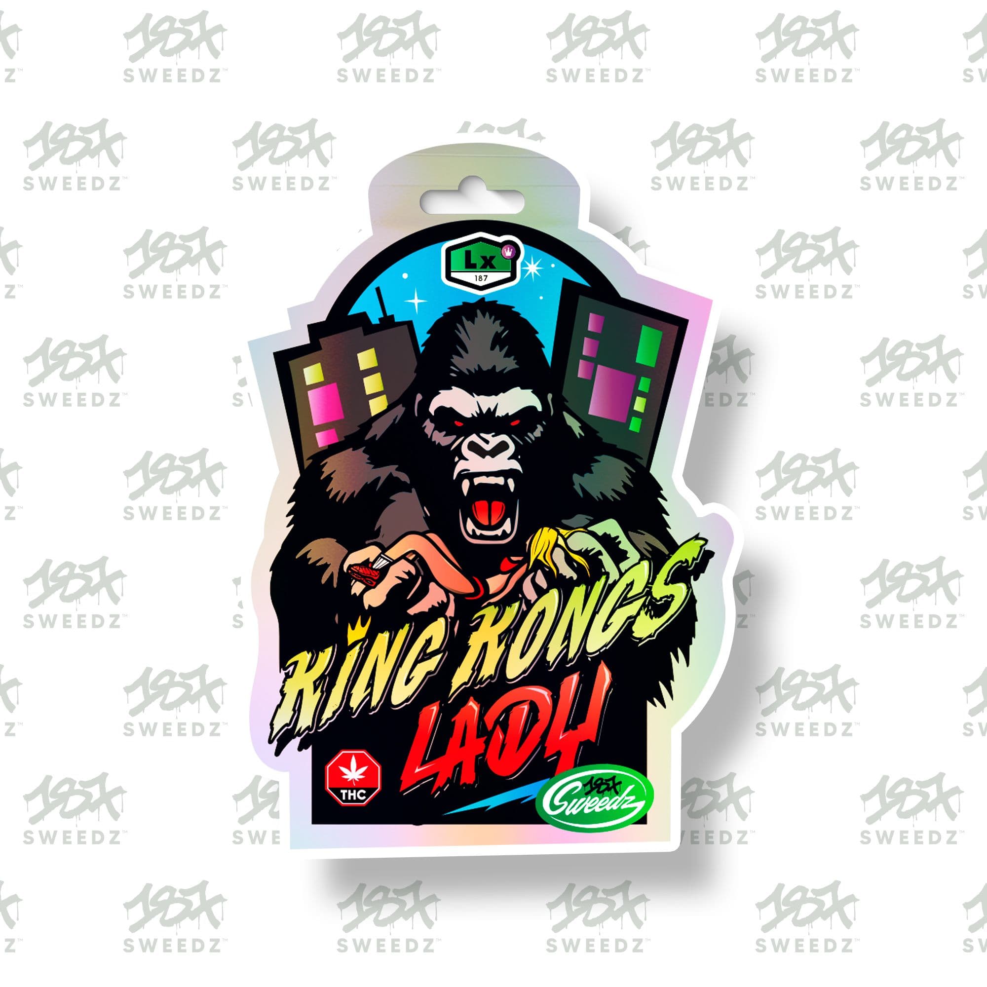 Cannabis der Sorte LX - King Kongs Lady - 187 SWEEDZ